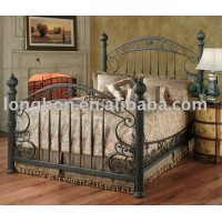 top-selling royal wrought iron double bed frame