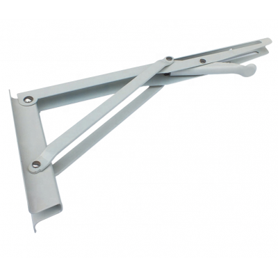 White Folding mounting bracket