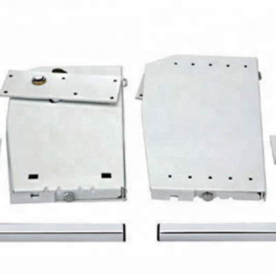 Concealed folding bed hinge bed mechanism